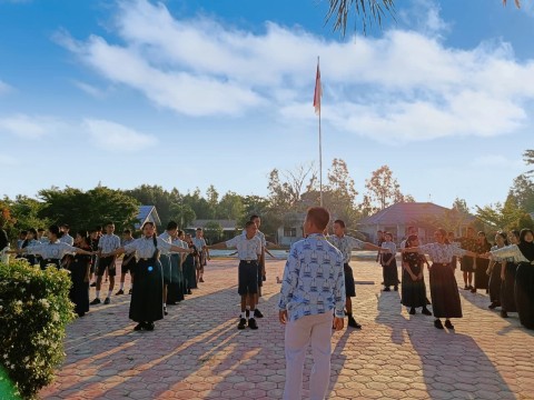 Hari Ketiga MPLS SMAN 2 Kahayan Tengah Tanamkan Nilai Huma B