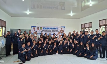 Dinas Kehutanan Kalteng Ajak Siswa SMAN 2 Kahayan Tengah Jadi Garda Depan Pencegahan Karhutla