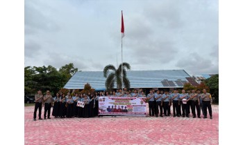Antusias! Siswa SMAN 2 Kahayan Tengah Ikuti Sosialisasi Penerimaan Polri TA 2026 Bersama Polres Pulang Pisau