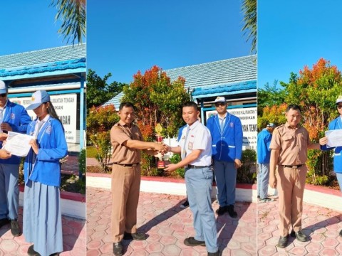 SMAN 2 Kahayan Tengah Berikan Penghargaan Literasi kepada Si